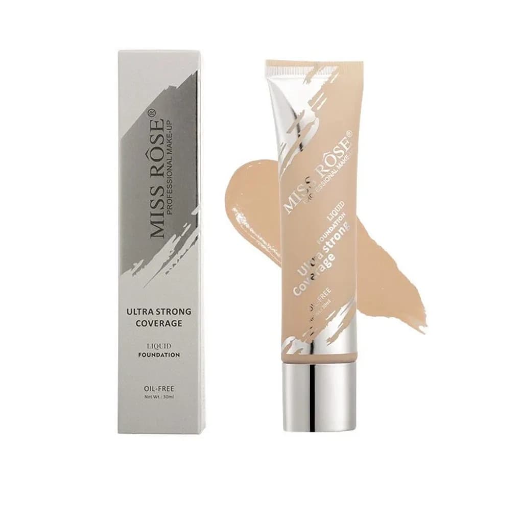 BASE LÍQUIDA ULTRA COBERTURA OIL FREE MISS ROSE