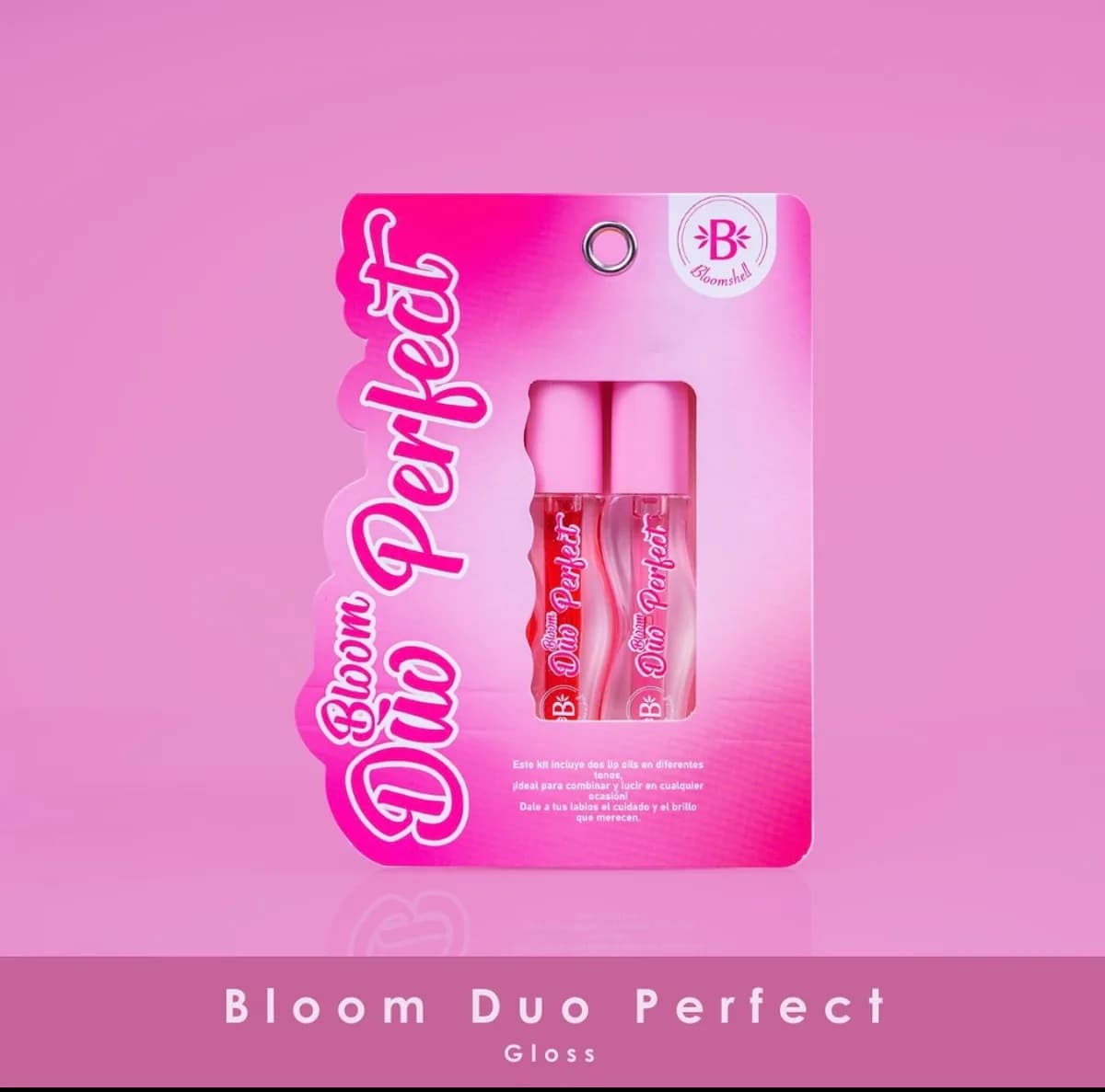 BLOOM DUO PERFECT LIP OIL BLOOMSHELL