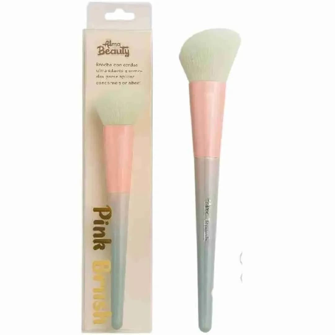 BROCHA PARA CORRECTOR PINK BRUSH ALMA BEAUTY