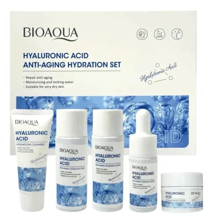 KIT VIAJERO ACIDO HIALURONICO BIOAQUA